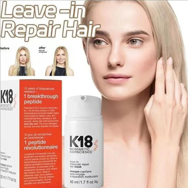 Masque Leave-In K18 Molecular Repair - Soin Cheveux - Boutique84