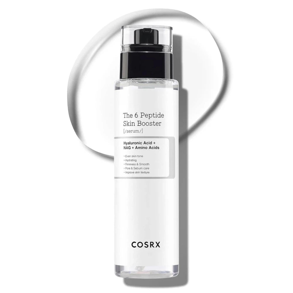 Korean Skincare 6X Peptide Booster Toner Serum, Niacinamide & Hyaluronic Acid Skin Renewal Boosting Facial Essence Facre Care