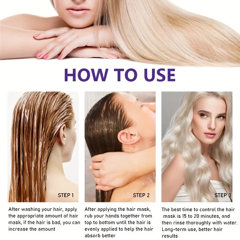 Masque Capillaire Botox Kératine – Routine Hair Care Premium - vue produit 6