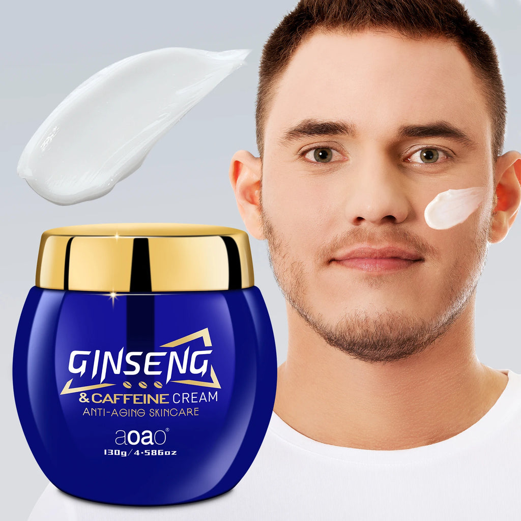 Crème Visage Ginseng + Caféine & Hexapeptide – Hydratante Anti-Âge 130g - vue produit 4