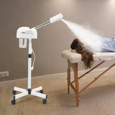 Sauna Facial Ozone Professionnel 2-en-1 – Arrêt Automatique
