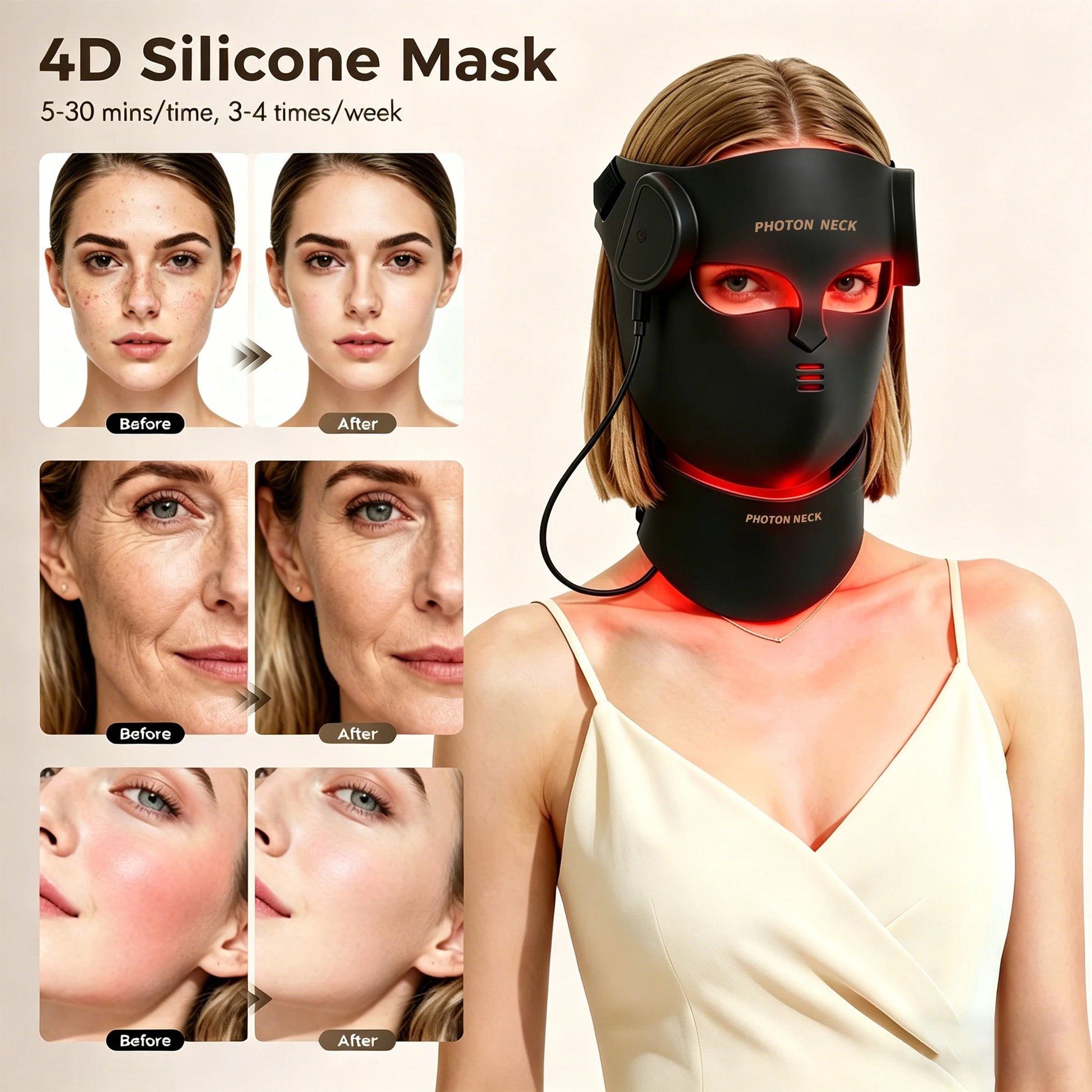Masque LED LUMIÈRA - vue produit 4