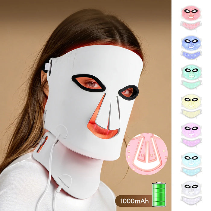 Radiant skin illustration after routine