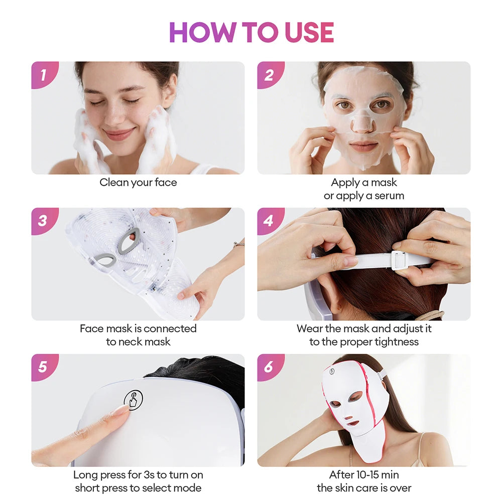 Masque LED LUMIÈRA - vue produit 6