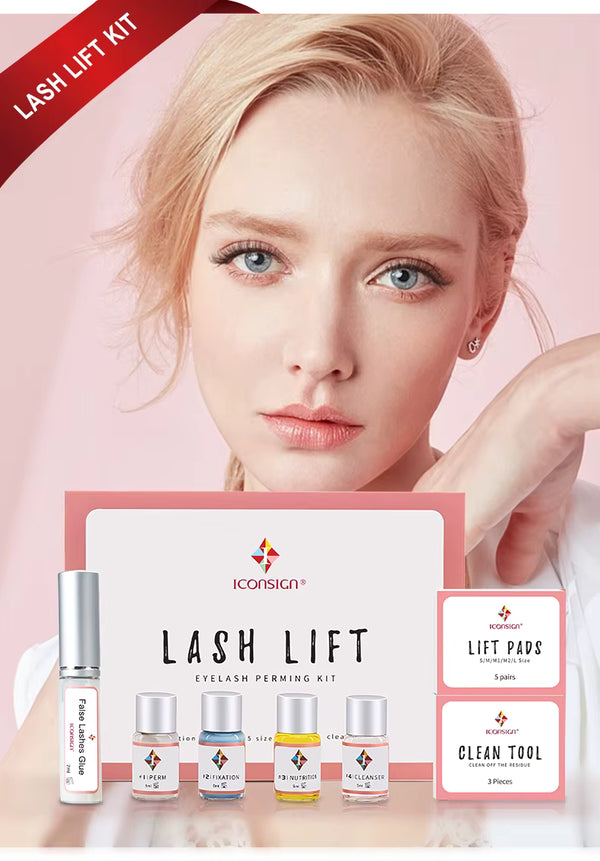 ICONSIGN Kit Rehaussement de Cils – Maquillage Permanent des Yeux
