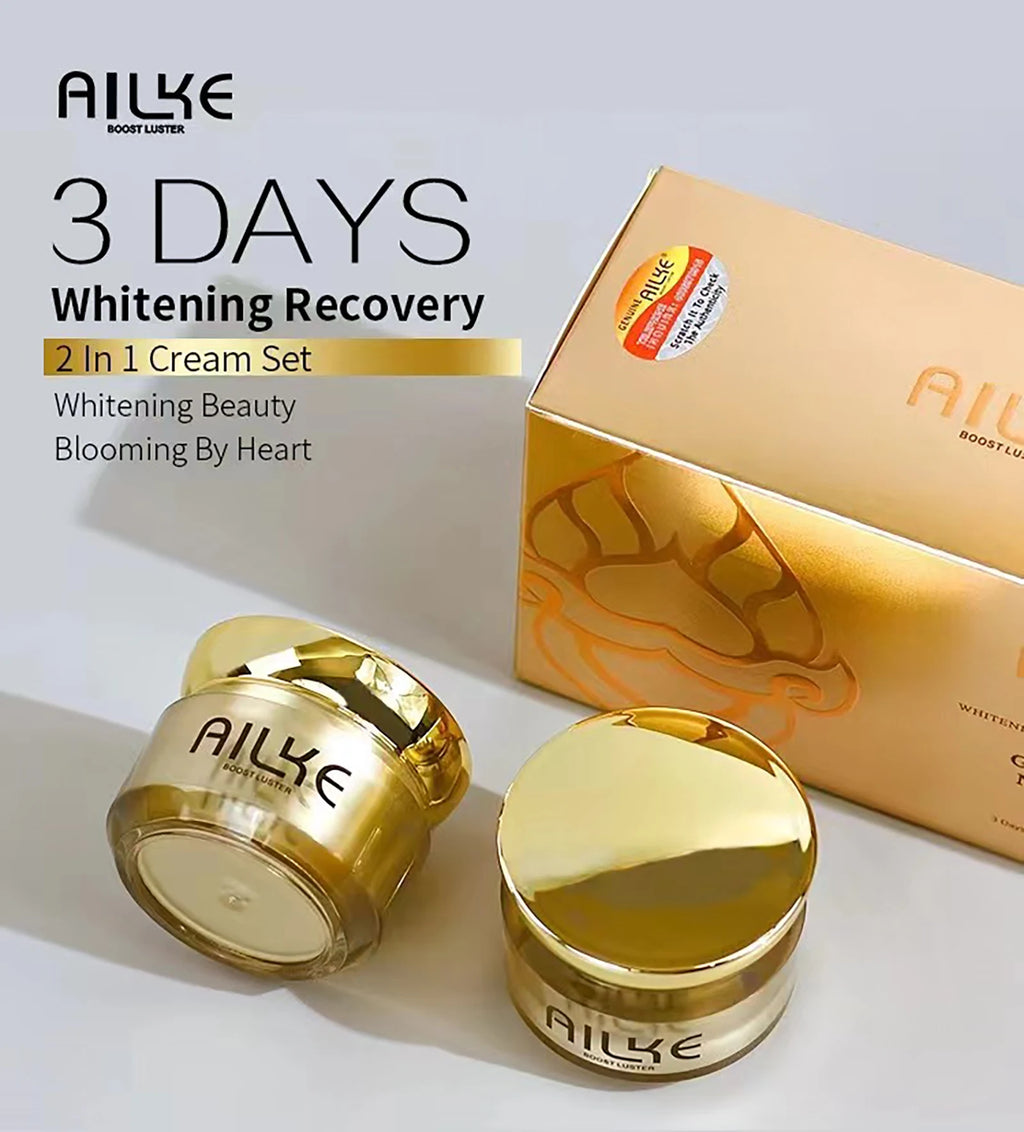 Set Visage Éclat & Uniformité AILKE – Glutathione + Nicotinamide - vue produit 2
