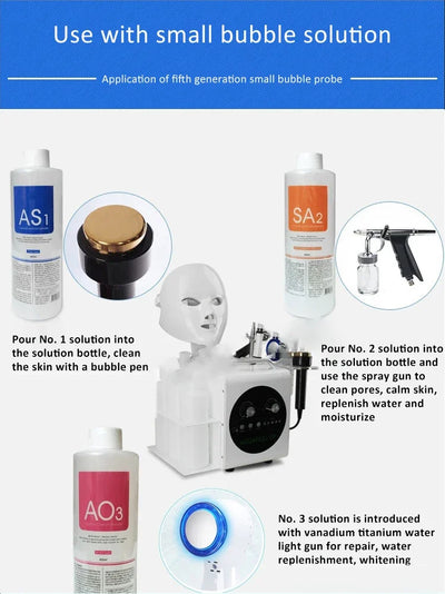 Aqua Peel Hydra Solution 1200ml – Professional Deep Cleansing Serum